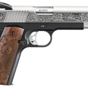 Ruger SR1911 Limited Edition Custom Wood Grips .45 ACP Black Anodized Aluminum Frame / Stainless Slide Pistol