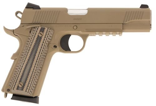 712033140 (1) Tisas 1911 Duty B45RDG Raider .45 ACP Flat Dark Earth Cerakote Pistol