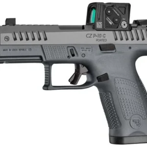 CZ P-10 C Compact Compensated 9mm Black Pistol w/ Aimpoint COA 3.5 MOA Red Dot