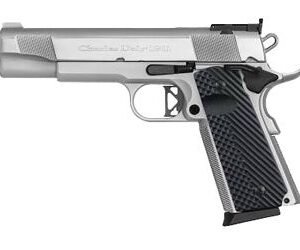 714025744 (1) Charles Daly 1911 Empire Full Size .45 ACP Chrome Pistol