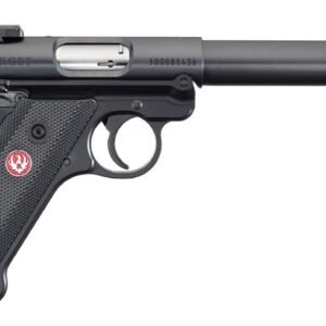 714028321_1 Ruger Mark IV Target .22 LR Blued Pistol