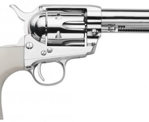 718002232 Traditions Firearms 1873 Frontier .45 Colt Nickel Revolver