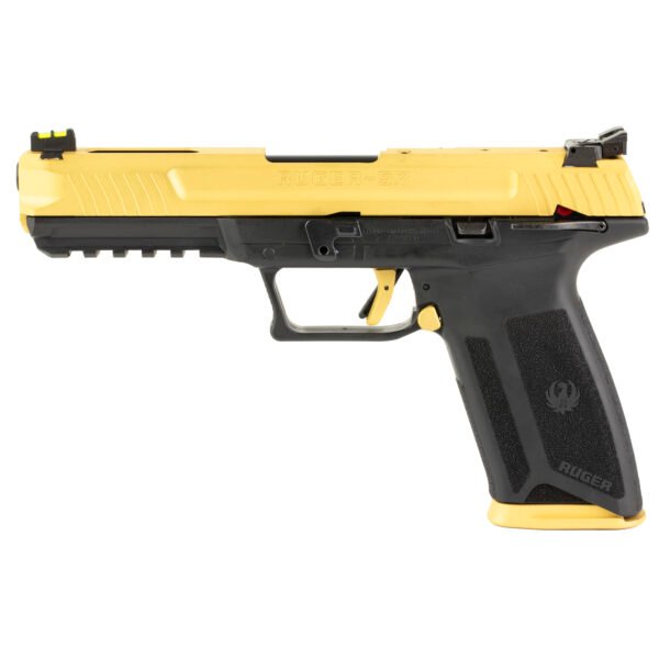 Ruger 57 Limited Edition 5.7x28mm Gold Cerakote Pistol