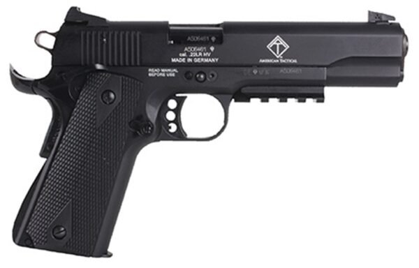 75558_TTQN4Y American Tactical GSG 1911 Threaded Barrel with Faux Supp .22 LR Blue/Black Pistol