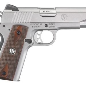 Ruger SR1911 Commander .45 ACP Stainless/Silver Pistol
