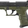 Walther P22 California Compliant .22 LR Olive Drab Green and Black Pistol