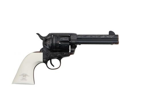 Traditions Firearms 1873 Liberty Engraved .45 Colt Blued Revolver