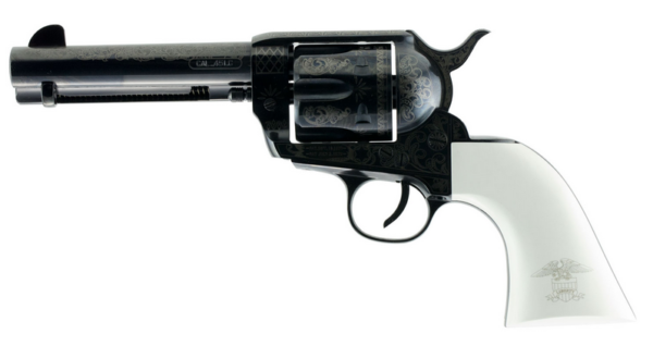 Traditions Firearms 1873 Liberty Engraved .45 Colt Blued Revolver