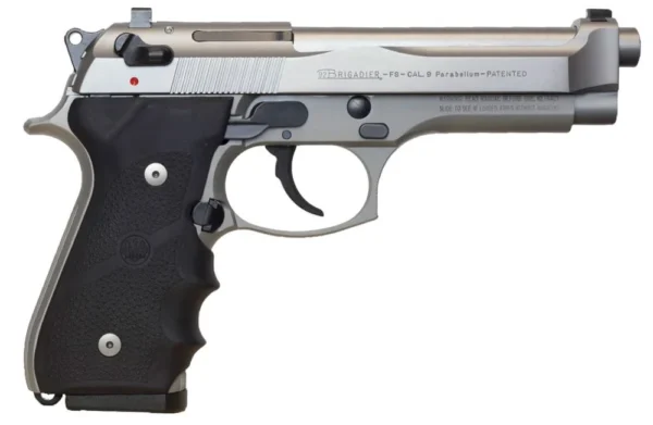 Beretta 92FS Brigadier 9mm Stainless/Silver Pistol