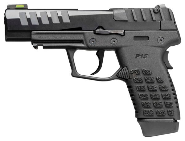 146326_TDJ6MP Kel-Tec P-15 Compact 9mm Black Pistol