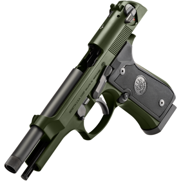 Beretta 92FS Threaded 9mm Olive Drab Green Pistol