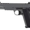 196080_1OIWEO Tisas 1911 Night Stalker SF Threaded Barrel .45 ACP Platinum Gray Cerakote Pistol