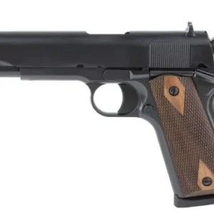 196082_1 Tisas 1911A1 Stakeout Full Size .45 ACP Cerakote Black Pistol