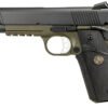411562268_5ZAXCR Tisas 1911 Duty MCO Full Size .45 ACP Black and OD Green Pistol