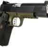 411562268_XGRUWN Tisas 1911 Duty MCO Full Size .45 ACP Black and OD Green Pistol