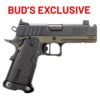 411562278_93 Tisas 1911 Carry DS MCO Compensated Double-Stack 9mm Dark Green Cerakote Pistol