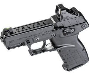 Kel-Tec P17 Factory Optic Package .22 LR Black Pistol w/ Viridian RFX-11 Green Dot